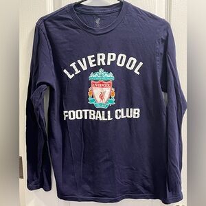 LF Dark Blue Cotton Shirt with Logo